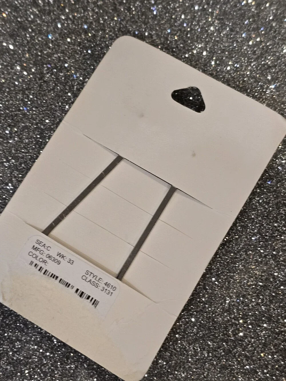 Mint Collection 'BOSS' Crystal Hair Pin Set
